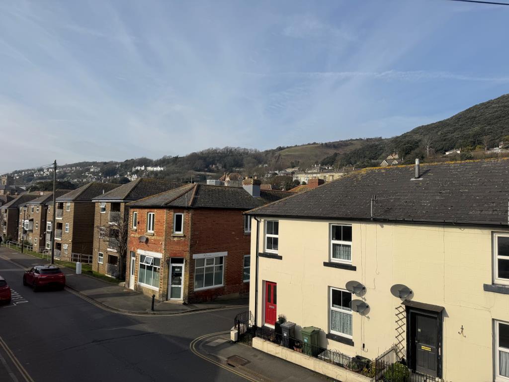 Lot: 108 - TOWN CENTRE HOUSE FOR INVESTMENT OR OWNER OCCUPATION - The View from the First Floor Front Bedroom